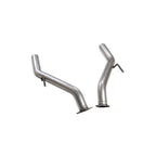 Muffler Delete for Infiniti Q50 (2014–2024) 2.5" Textured Black Tips