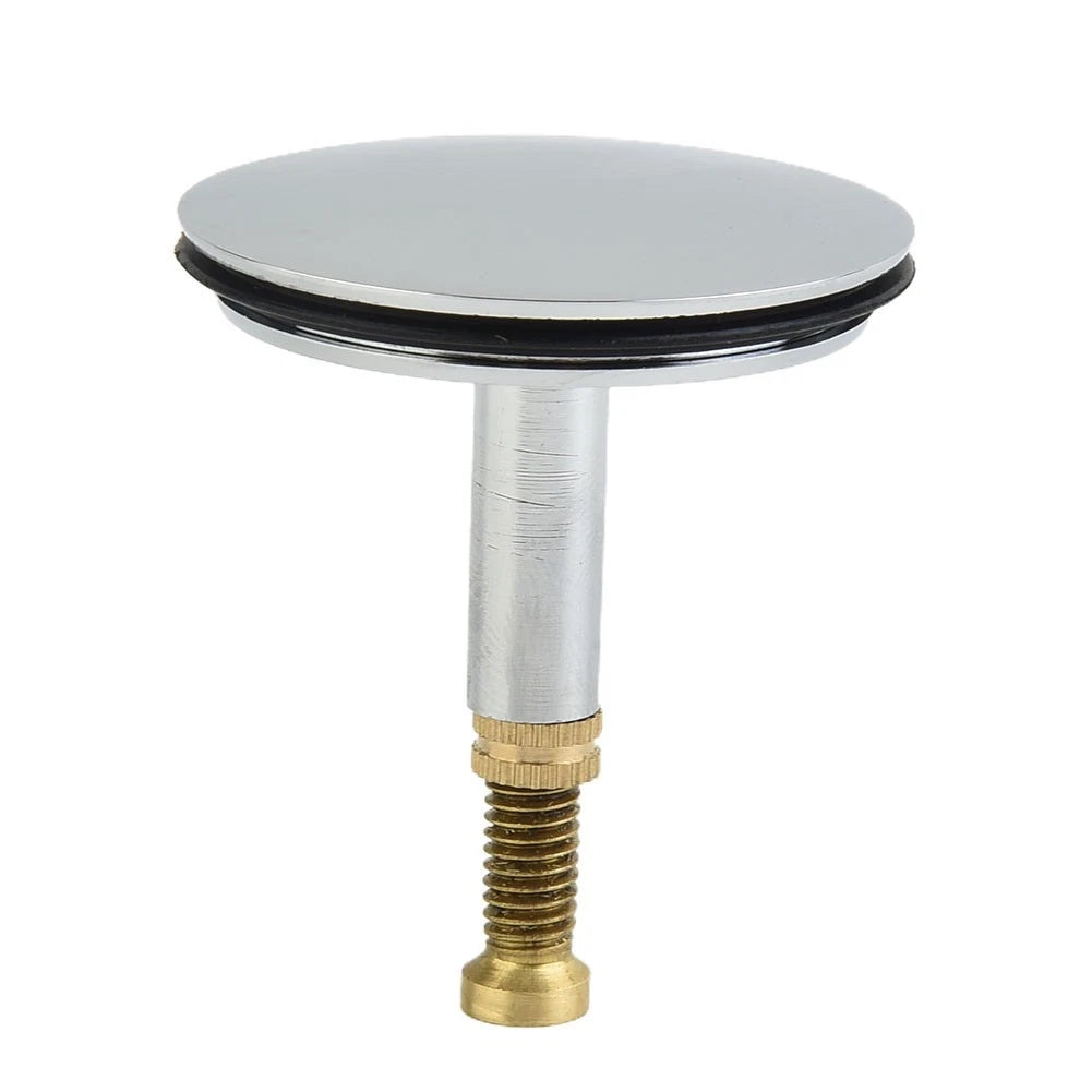 43mm Chrome Plated Bathtub Drain Stopper for Bathroom Sink Waste