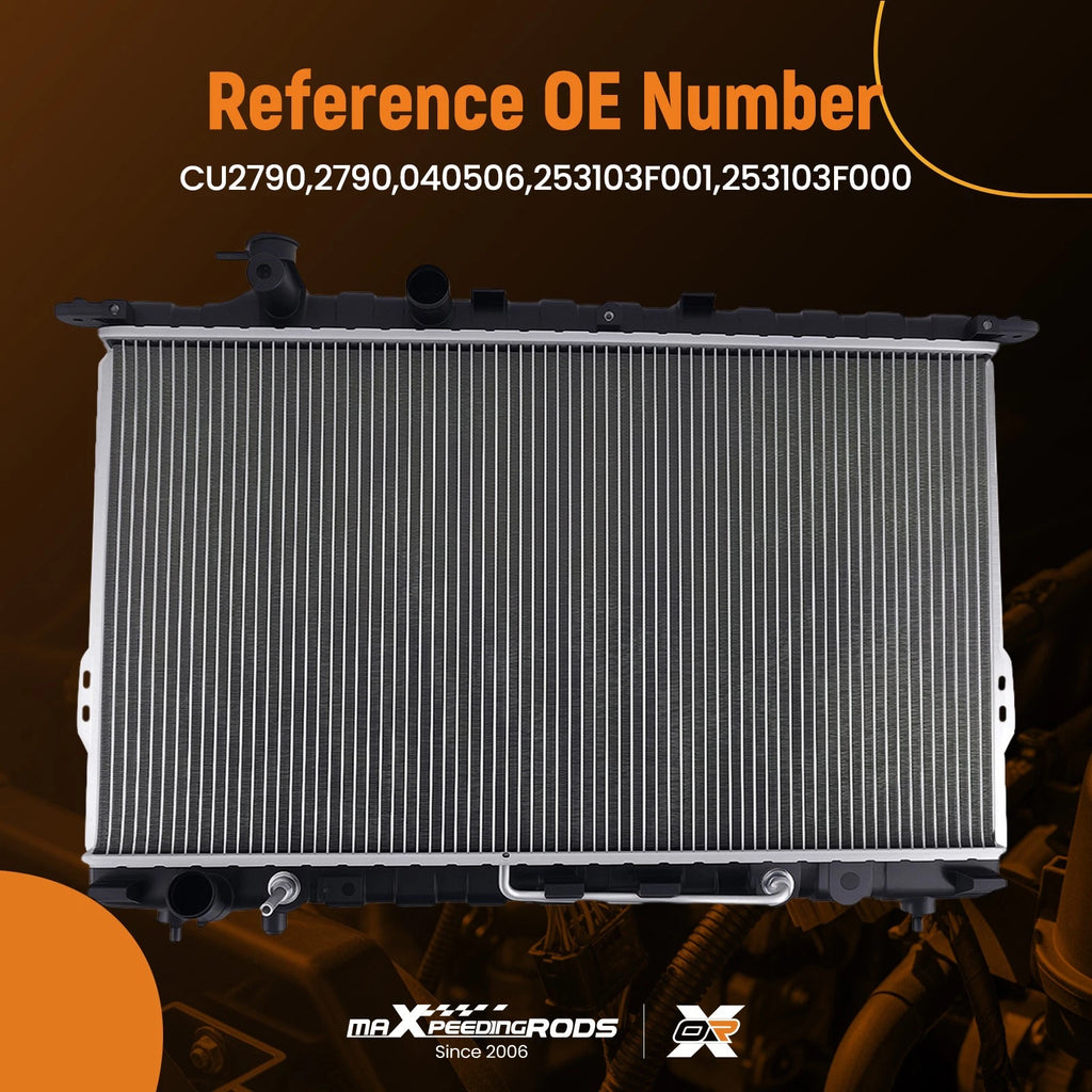 Durable Radiator for Kia Amanti (2004–2006) Automatic with Transmission Cooler