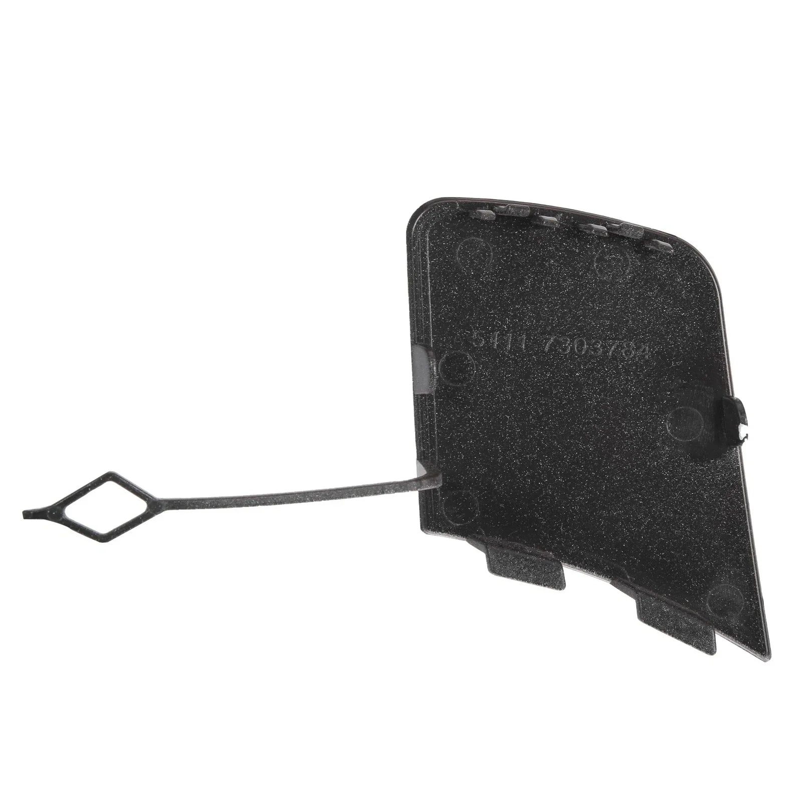 Front Bumper Tow Hook Cover Silver Gray for BMW X1 (2012 - 2015)