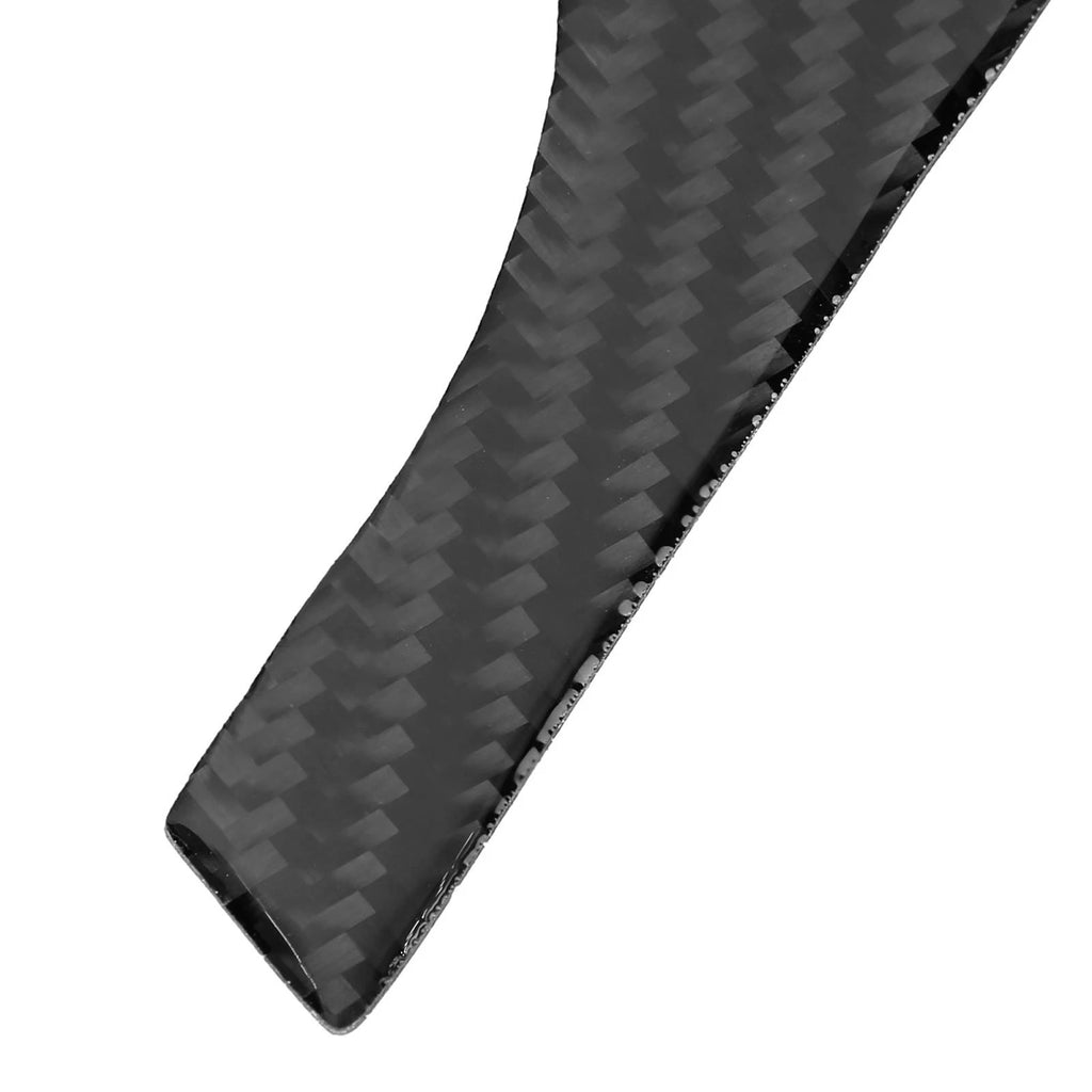 Carbon Fiber Steering Wheel Trim Cover for Mazda 3 (2014–2016)