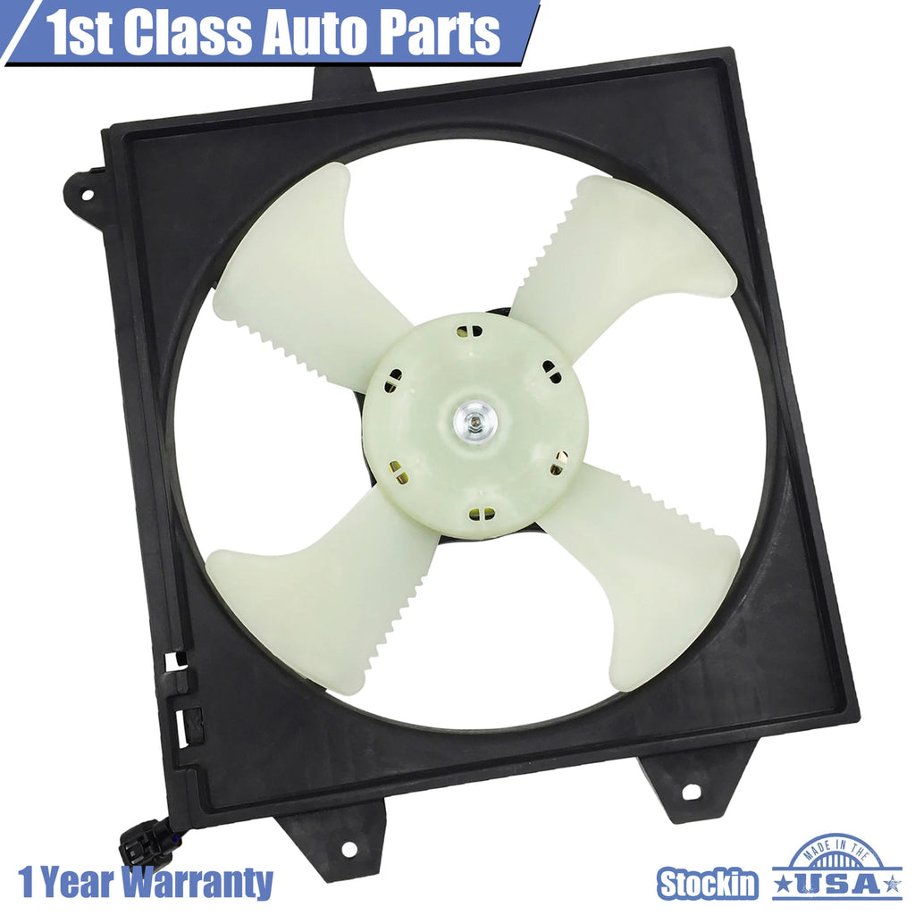 A/C Condenser Cooling Fan Assembly for Mitsubishi Lancer (2002–2007)