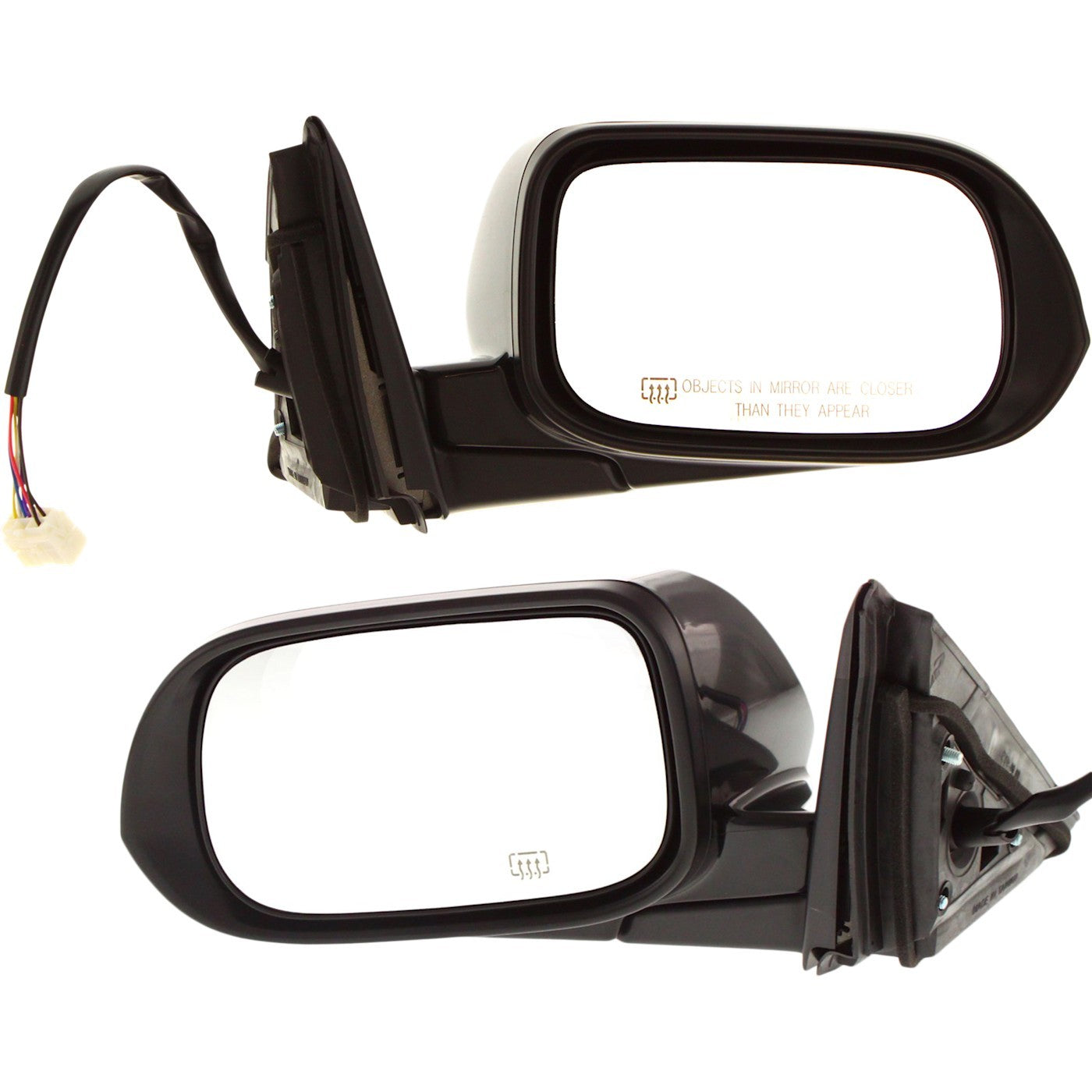 Set of 2 Heated Mirrors for Acura TSX