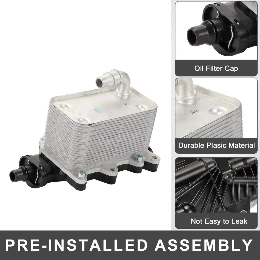 Engine Oil Cooler Filter Housing for BMW 5 6 7 Series (No. 17217803830)