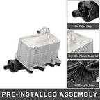 Engine Oil Cooler Filter Housing for BMW 5 6 7 Series (No. 17217803830)