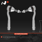 2X Front Tie Rod End Outer for Mercedes-Benz GLE450 GLE580 (2020–2022)
