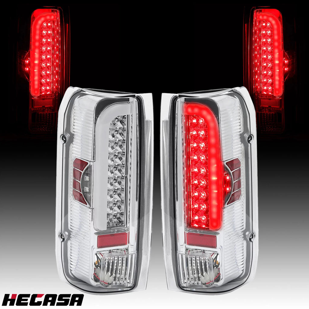 Pair LED Rear Tail Lights for Ford F150 F250 F350 F Super Duty (1990–1997)
