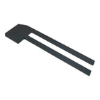 Matte Black Tailgate Letter Inserts for 2024–2025 Ford F-150 with Pro Access