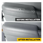 Set of 2 Front Leather Door Armrest Panels Cover for Honda Pilot (2009–2015)