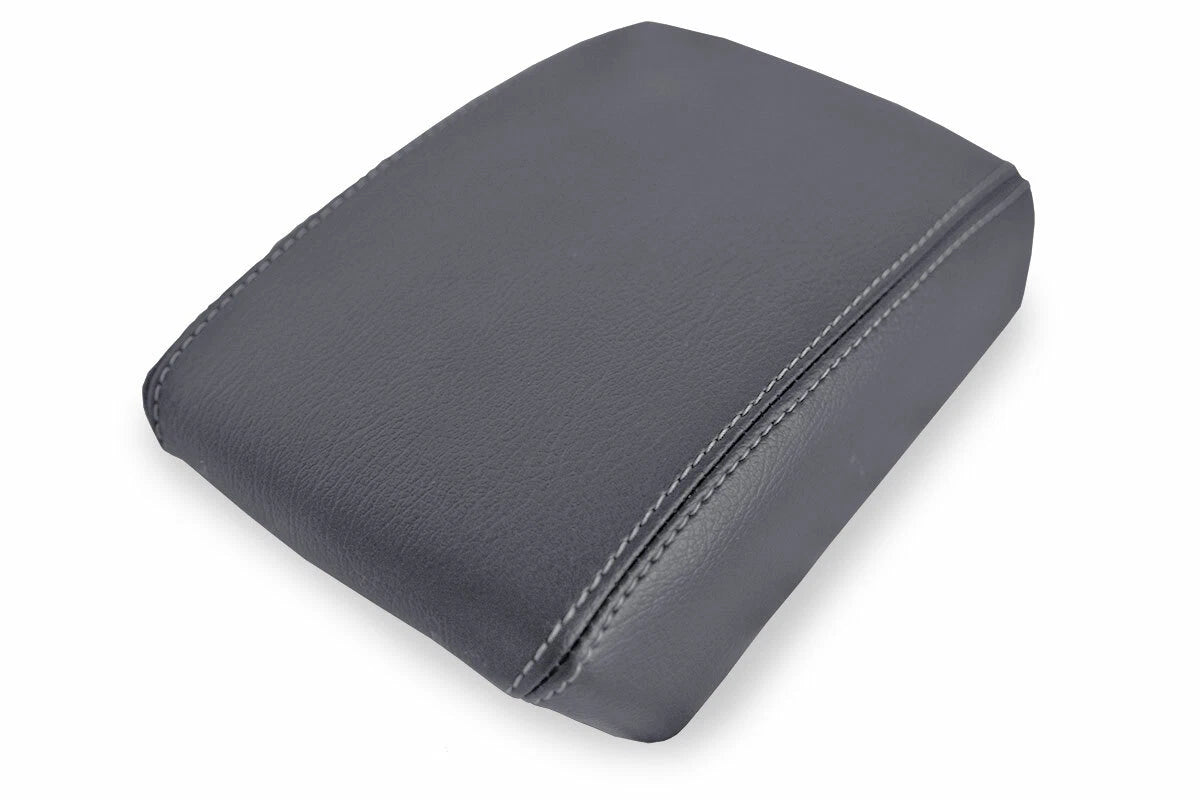 Leather Console Lid Armrest Cover for Suzuki Reno (2008) - Gray