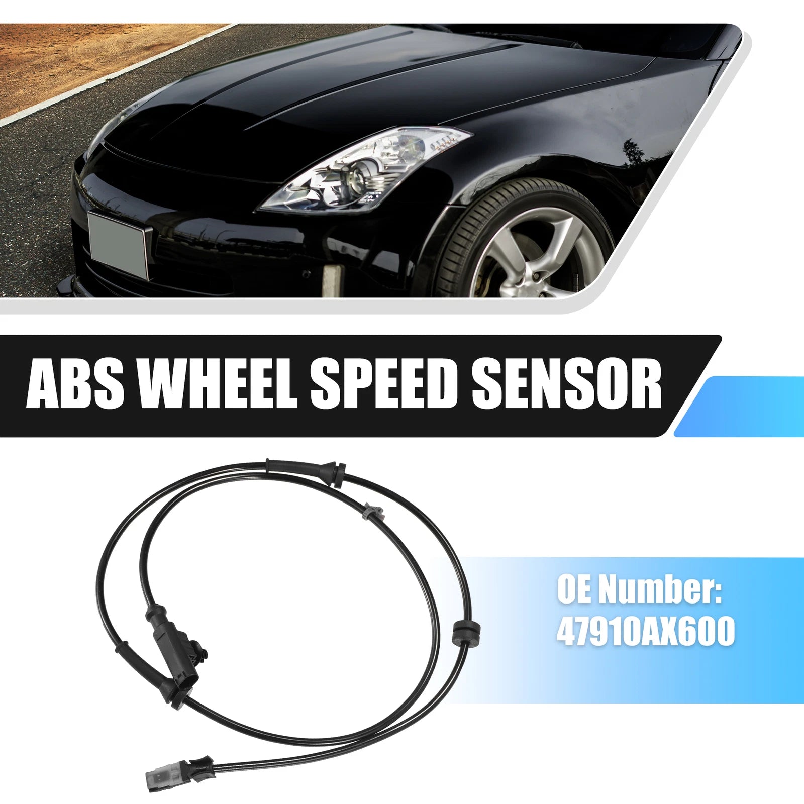 ABS Wheel Speed Sensor Set for Nissan Mk3 (2003–2010) No. 47910AX600
