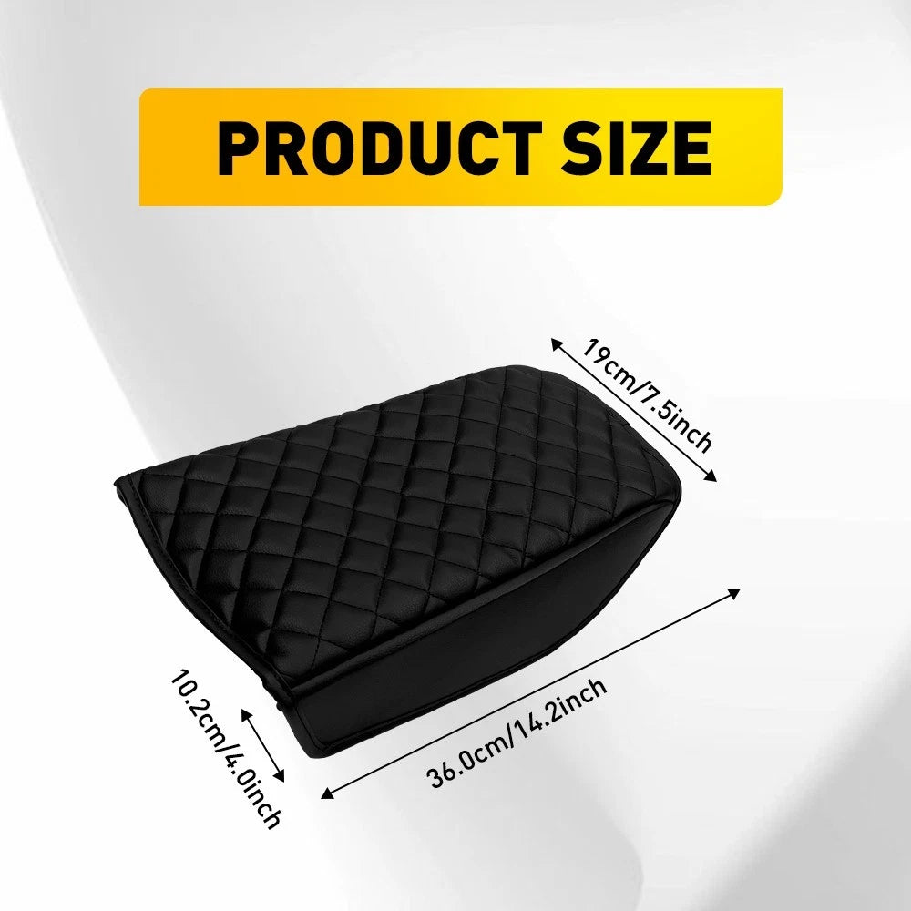 Center Console Lid Armrest Cover for Nissan Maxima (2016–2023) Black