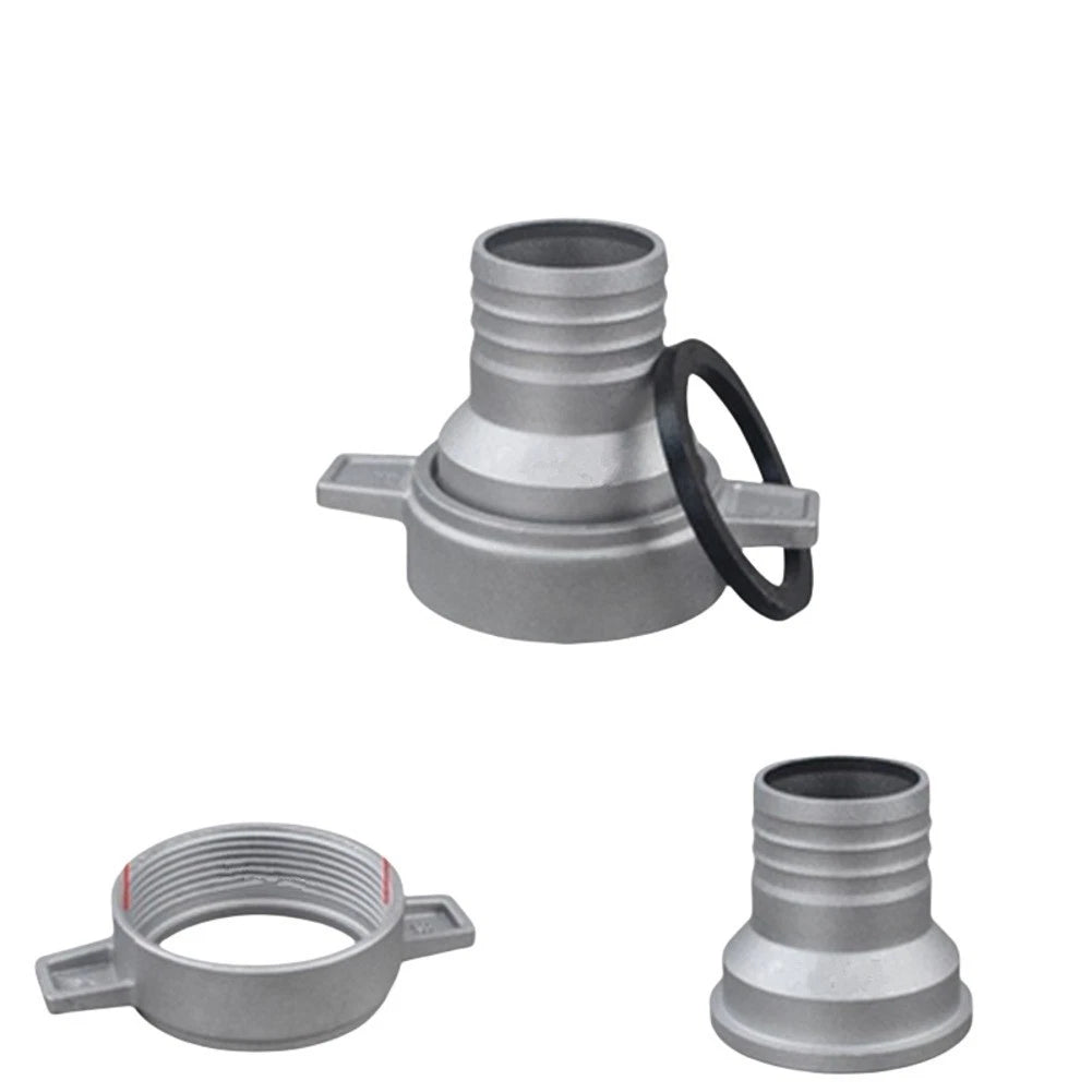 Aluminum Pipe Connector for Water Pumps with Rubber Gasket
