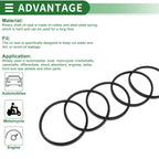 Set of 5 Oil Seal Rotary Shaft Seal NBR Rubber 115x125x6mm