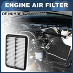 Engine Air Filter No. 2811326000 for Hyundai Santa Fe 2.4L 2.7L (2001–2006)