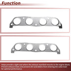 Exhaust Manifold Header Gasket for Toyota Corolla (1998–2008) No.1717322010
