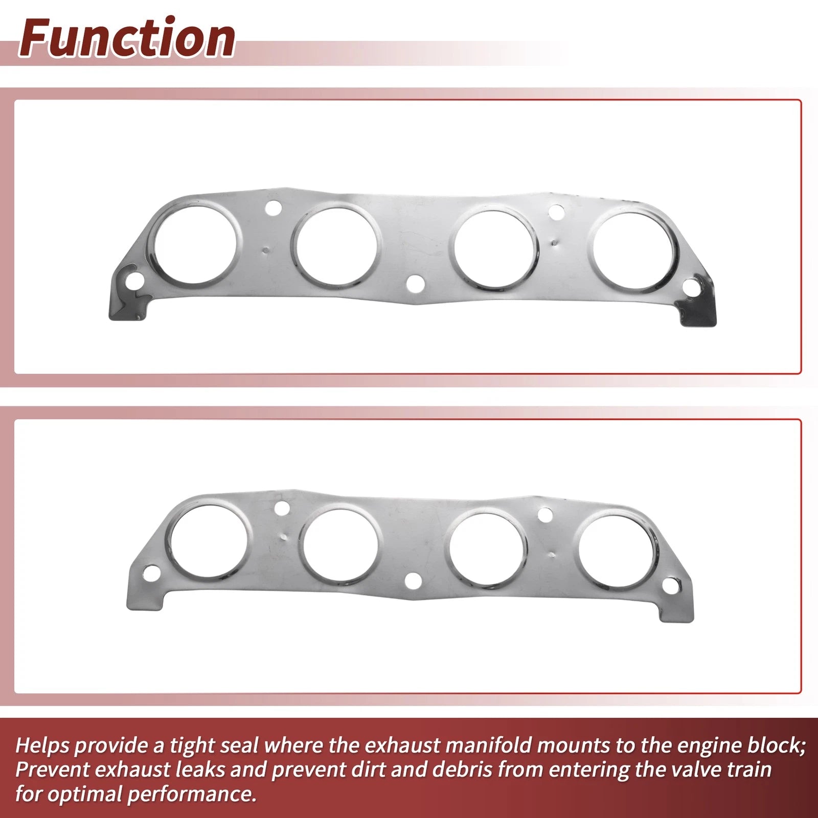Exhaust Manifold Header Gasket for Toyota Corolla (1998–2008) No.1717322010