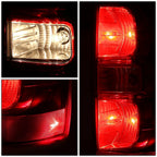 Right Side Tail Light for Chevrolet Suburban Tahoe (2007–2014) OE Chrome Red Lens