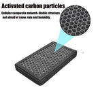 2 Pack Air Filter for Model 3/Y (2017–2024) HEPA Activated Carbon