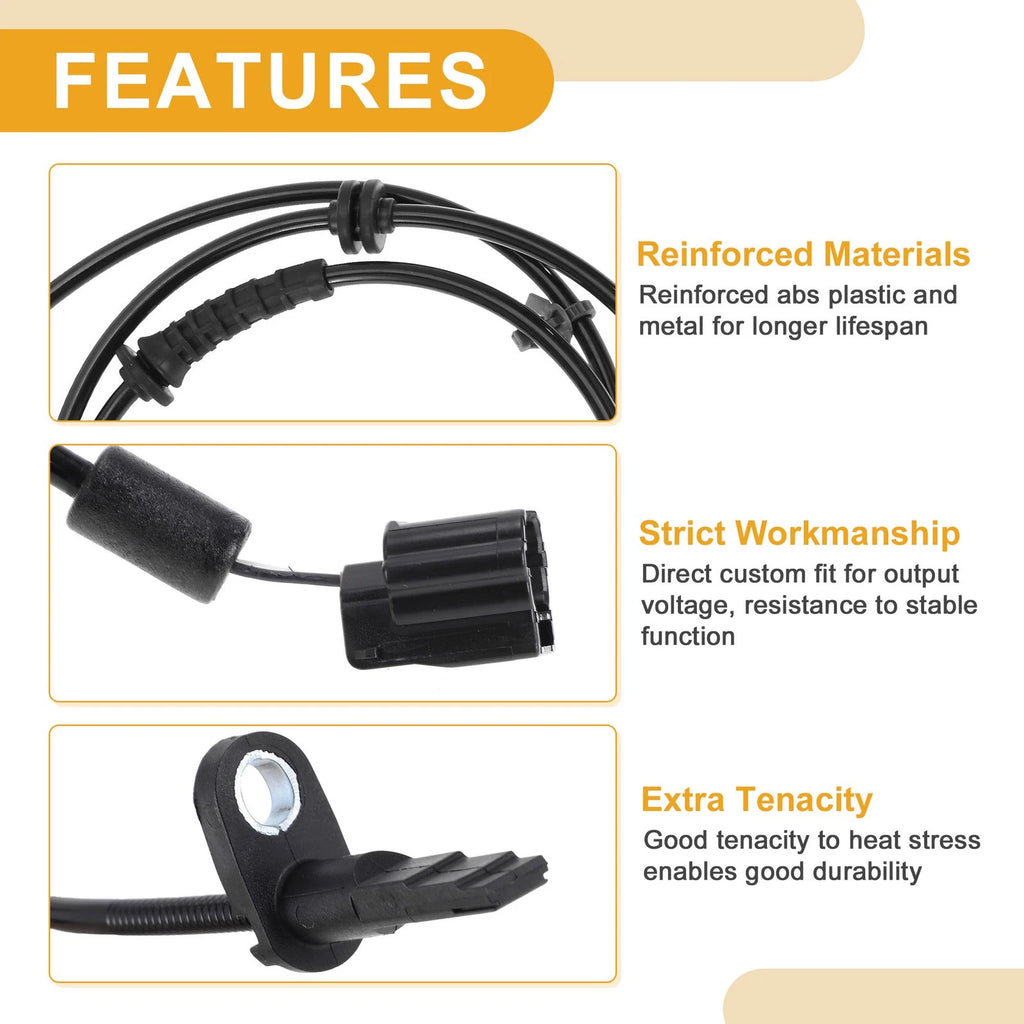 ABS Wheel Speed Sensor No. 47910JX00A for Nissan NV200 (2010–2023)