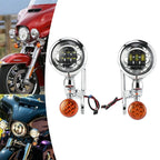 4.5" LED Auxiliary Spotlight for Harley Street Glide FLHX (2006–2022)