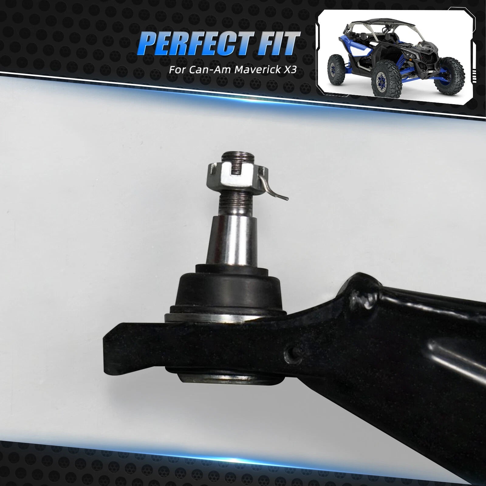 Upper A-Arm Ball Joints 706203084 for Can-Am Maverick X3 RR R (2018–2022)