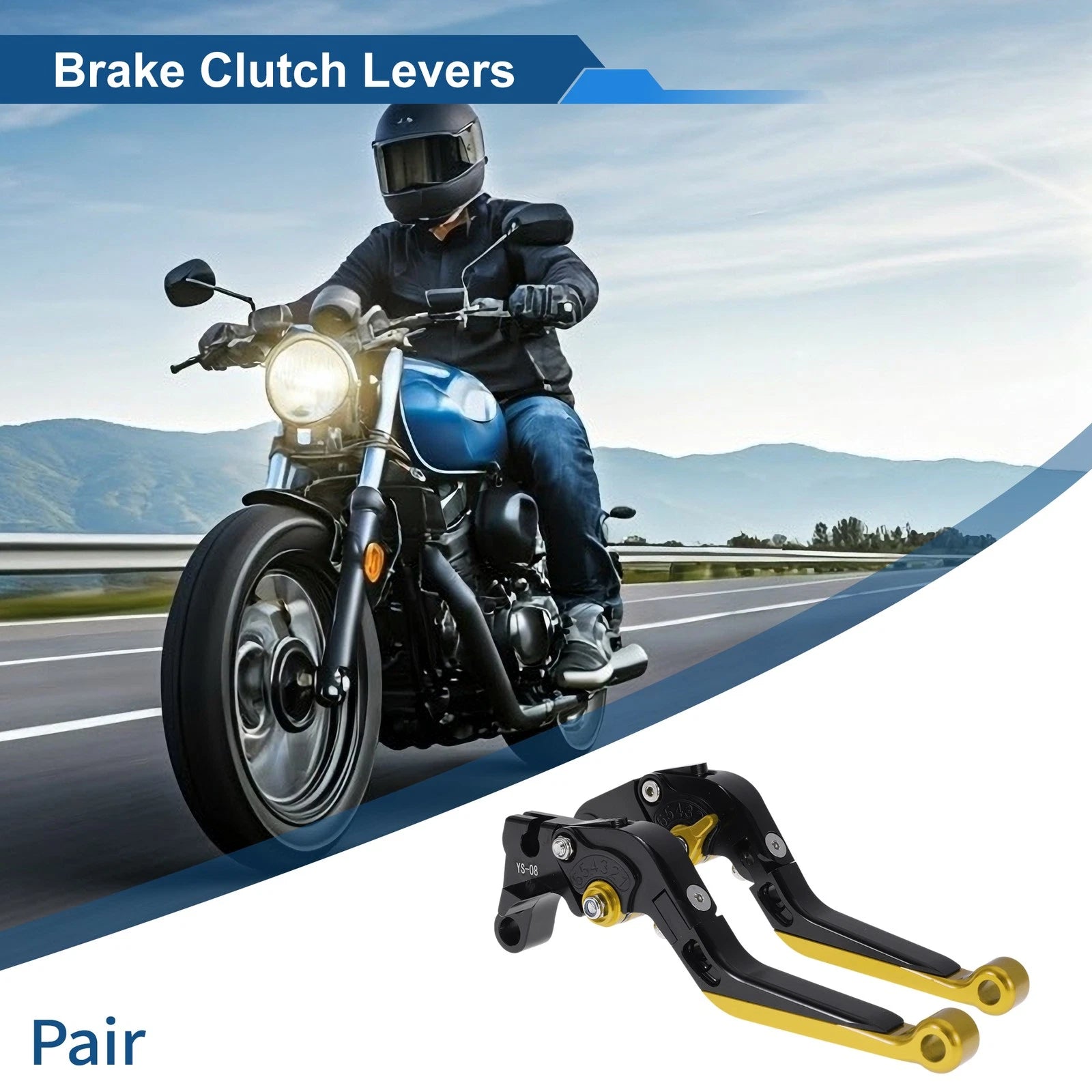 Adjustable Brake Clutch Lever for Honda CBR600RR (2007–2016)