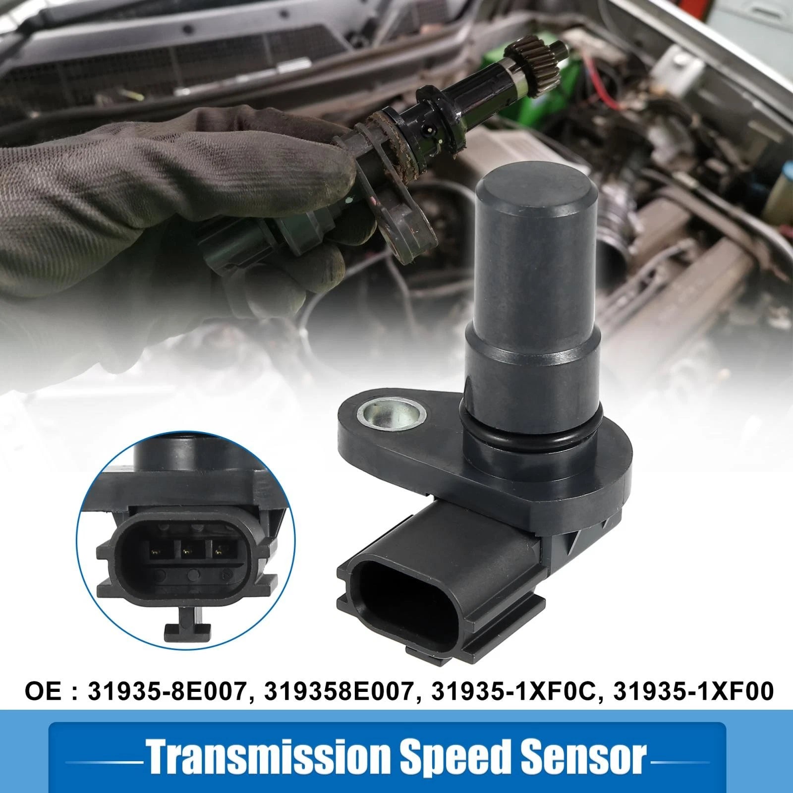 1pc Transmission Speed Sensor 319358E007 for Nissan Altima (2007–2017)