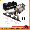 Catalytic Converter for Hyundai Accent, Veloster, Kia Rio & Soul (2012–2017)