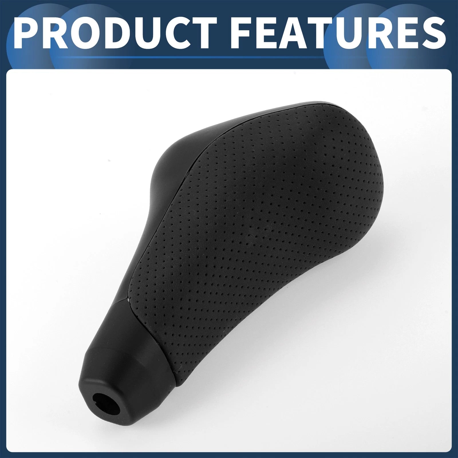 Automatic Gear Shift Knob for Toyota 4Runner (2012–2021) Black Faux Leather