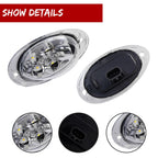 Clear Lens Cab Side Marker Lights for Freightliner Cascadia (2008–2017)