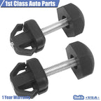 2X Radiator Support Hood Bumper Stop Screw for Ford Mustang 