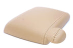 Leather Synthetic Center Console Armrest Cover for Cadillac DTS (2006–2011) Beige