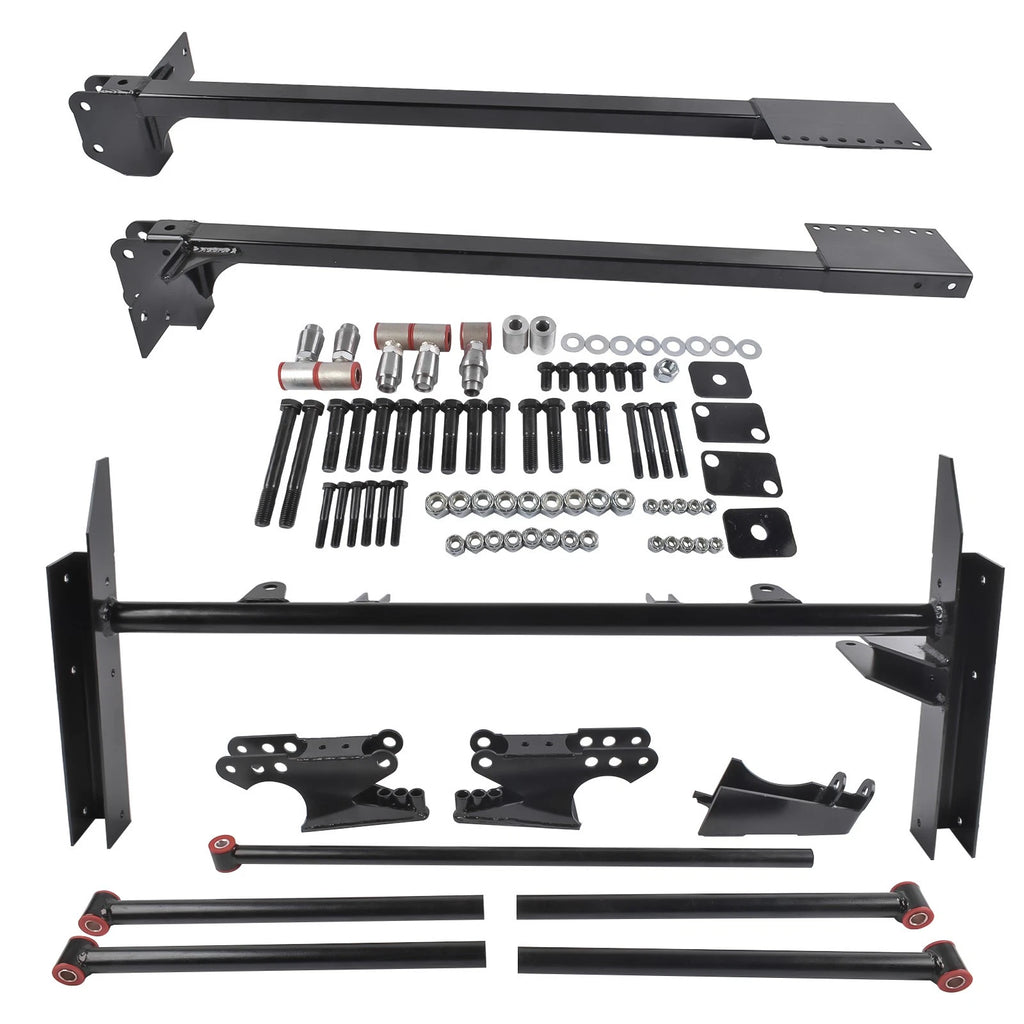 Rear Parallel 4-Link Kit with Subframe Connectors for Chevy II Nova (1962–1967)