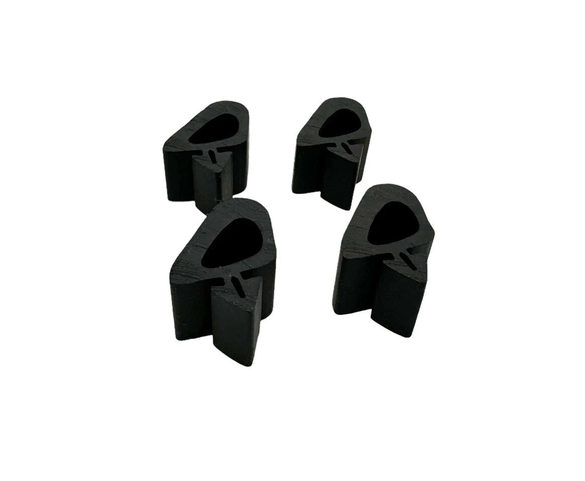 Hood To Fender Side Rubber Bumpers Replacement for 1964 Chevy Chevelle