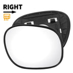 Right Side Heated White Mirror Glass for Toyota RAV4 (1994–2000)