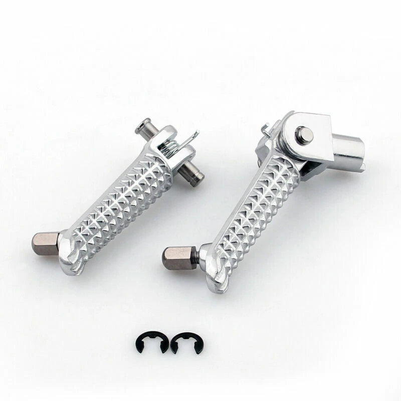 Front Bracket Footrest Footpeg Set for Yamaha YZF R1 (2007–2008) U8 T9