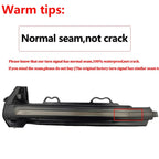 Dynamic LED Turn Signal Light for Audi A4 S4 A5 S5 Side Mirror Indicator 2x
