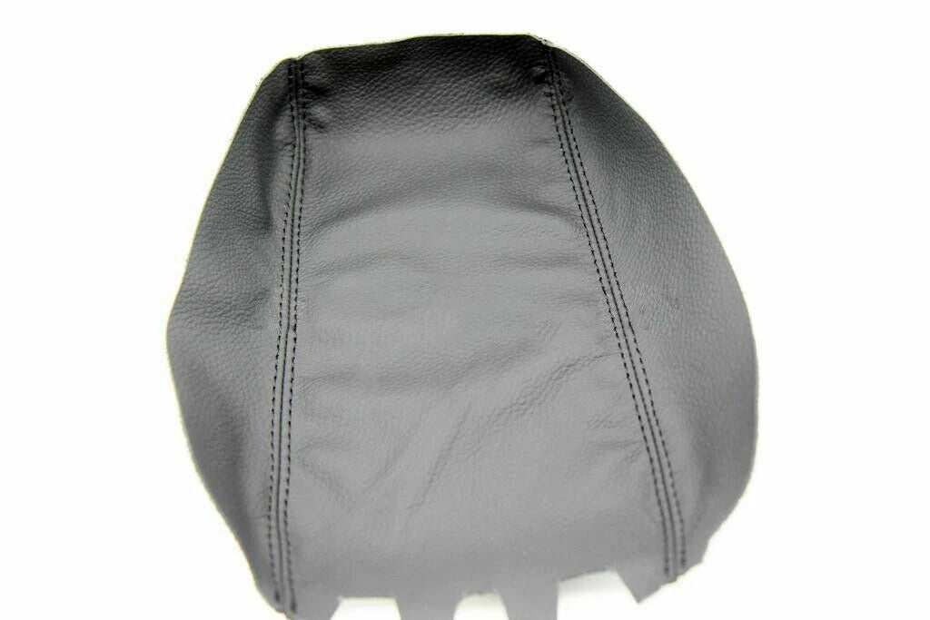 Leather Console Lid Armrest Cover for Nissan Murano (2009–2014) Black