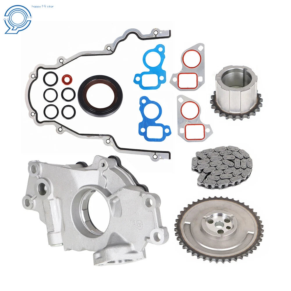 Oil Pump Timing Chain Gasket Kit for Chevrolet GM 4.8L 5.3L 6.0L (2000–2013)