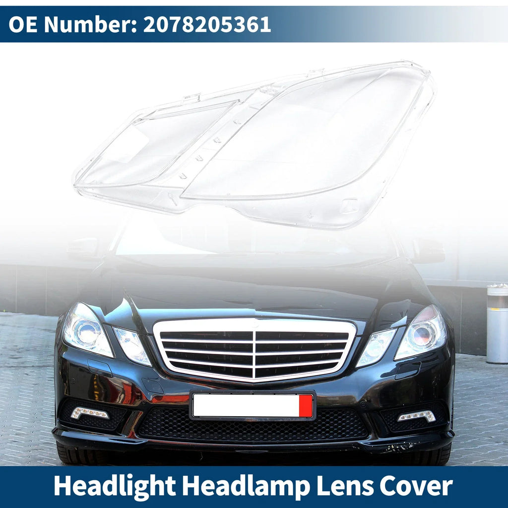 Car Front Left Headlight Lens Cover for Mercedes-Benz (2003-2011)