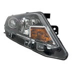 Passenger Halogen Headlight for Ford Fusion (2010–2012) with Bulbs, Black Housing
