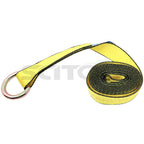 Set of 4 Tire Wheel Tie Down Straps for Car Hauler Tow Truck