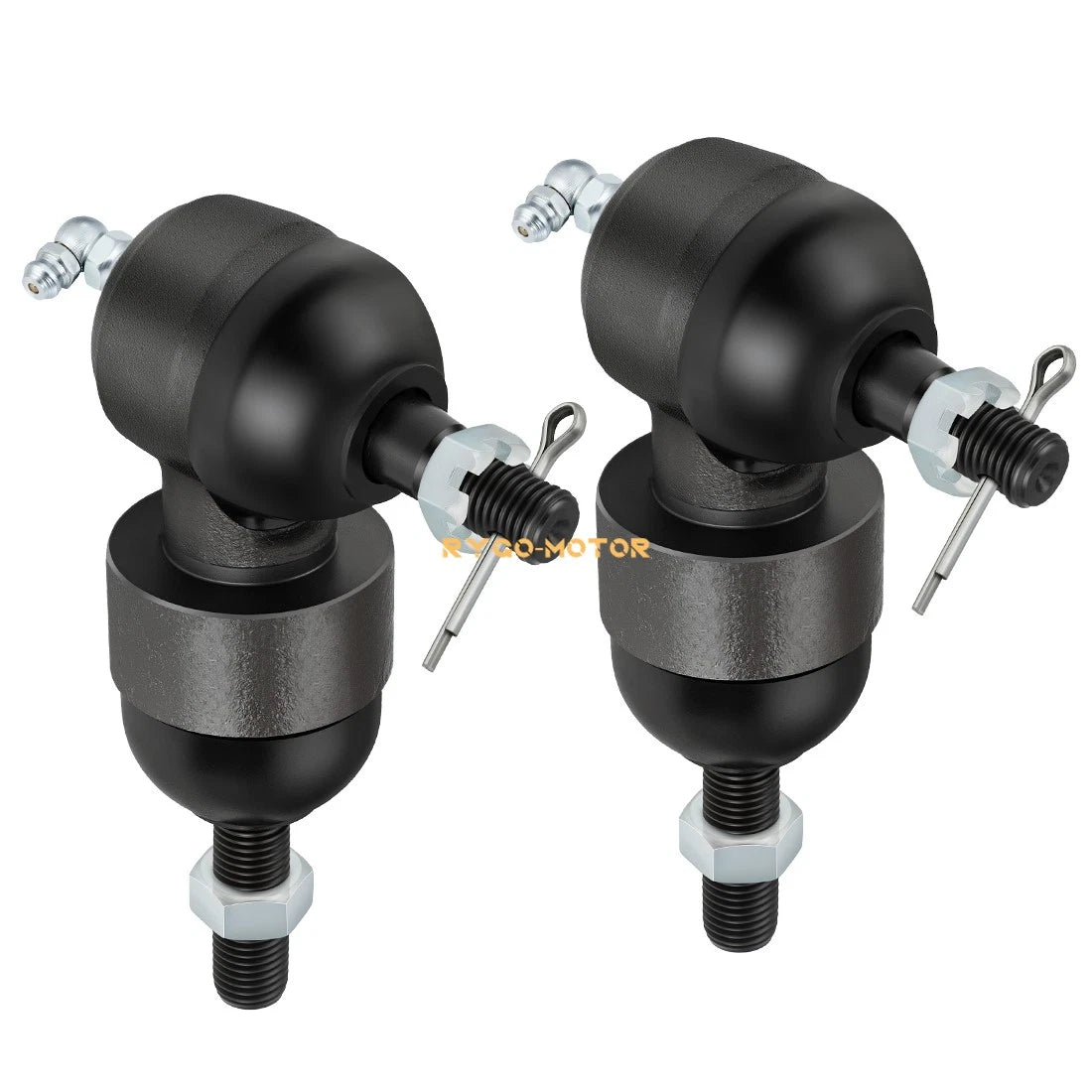 2Pcs Steering Rack Ball Joints End for EZGO Medalist/TXT Golf Cart (1994–2001)