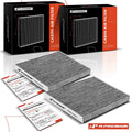 2X Activated Carbon Cabin Air Filter for BMW X3 X4 (2011–2018)