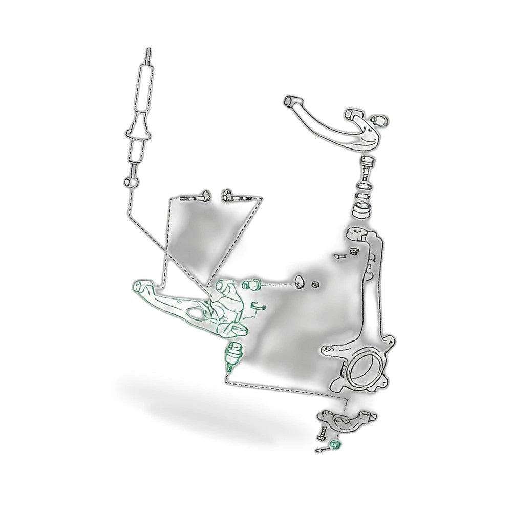 Front Lower Control Arm for Toyota Hilux GUN125R GUN126R (2015–2023)