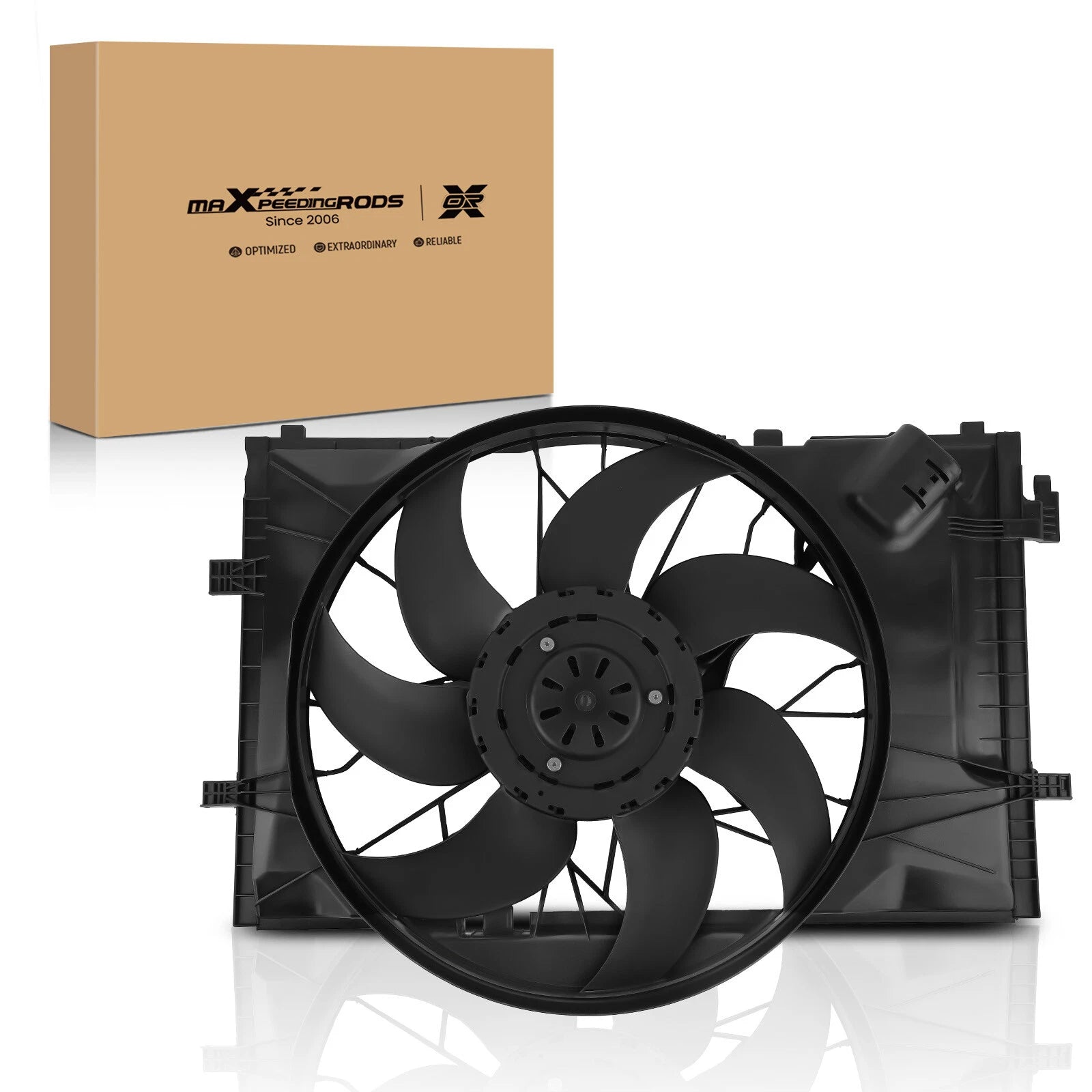 Engine Radiator Cooling Fan for Benz W203 C230 C280 C209 CLK320 (2000–2007) 203-500-02-93-28