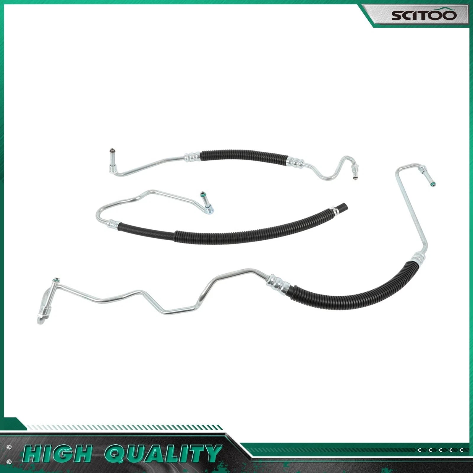 Power Steering Pressure Hose for GMC Sierra 2500 HD 3500 6.6L (2001–2006)