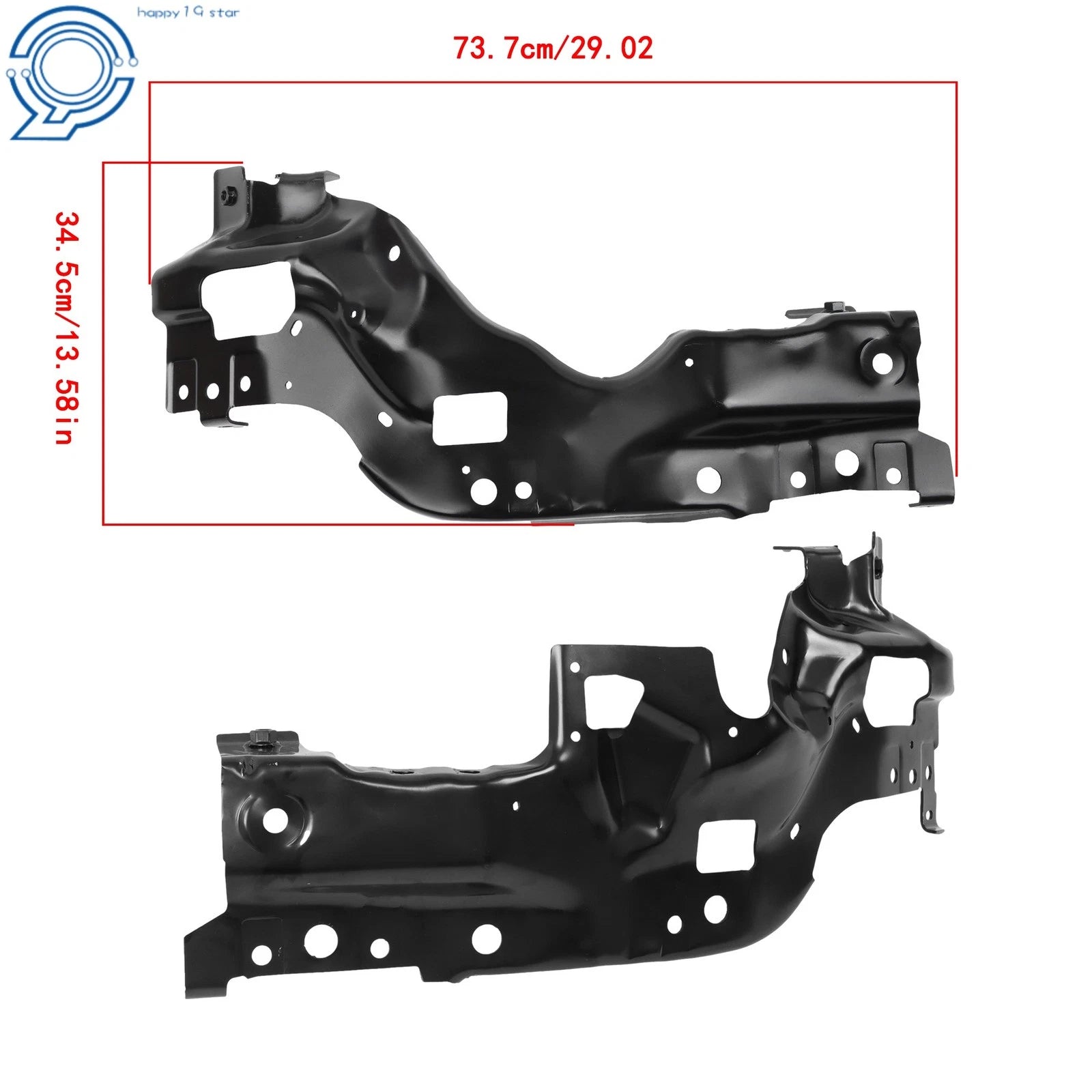 2X Bumper Bracket for Chevy Silverado 1500 (2022–2025) Driver & Passenger Side
