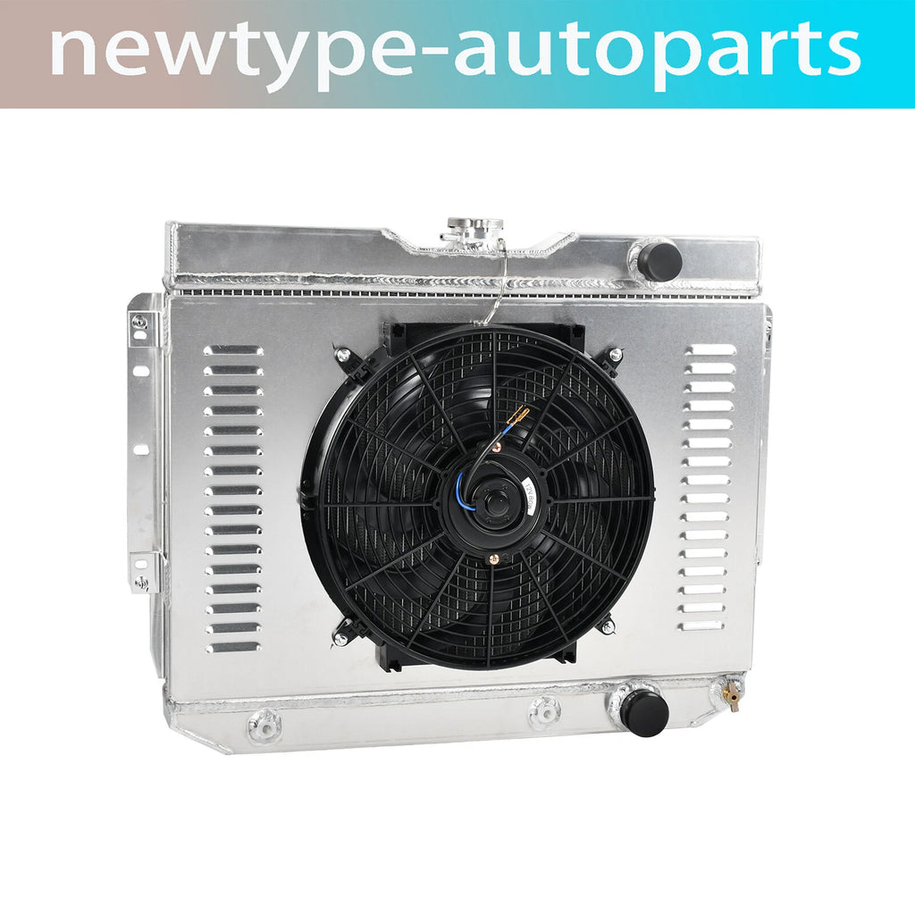 3 Row Radiator Shroud Fan for Chevy Impala Biscayne Bel Air El Camino (1959–1965)